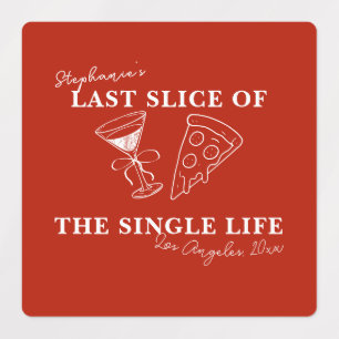 Het laatste deel van de Single Life Bachelorette Labels