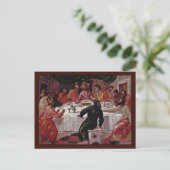 Het laatste eten van Greco El Briefkaart (Staand voorkant)