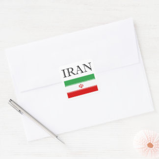 Het laatste koninkrijk: Iran Vierkante Sticker