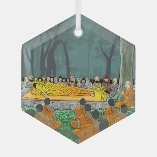 Het laatste Nirvana Ornament van Boeddha (Voorkant)