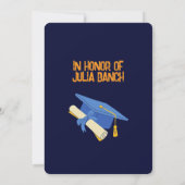 Het laatste ontwerp: afstudeerfeest kaart (Achterkant)