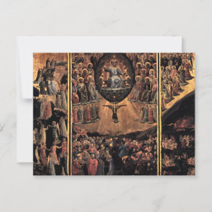 Het laatste oordeel van Fra Angelico Briefkaart