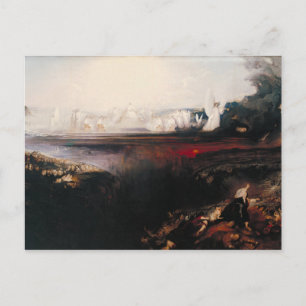 Het laatste oordeel van John Martin Briefkaart