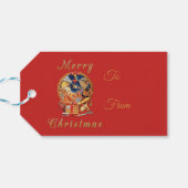 Het laatste pakket cadeaulabel (Achterkant Horizontaal)