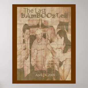 Het laatste Poster van de Bamboozle Retro