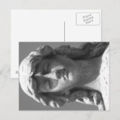 Het laatste Roos 3 zwarte en witte Briefkaart (Voorkant / Achterkant)