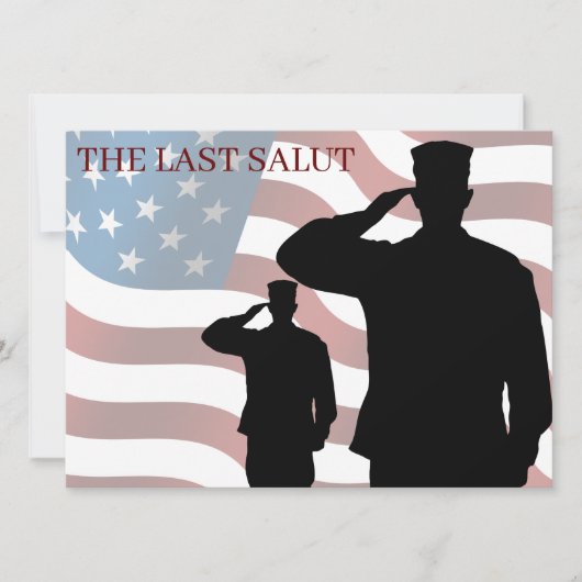 HET LAATSTE SALUT (Voorkant)