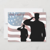 HET LAATSTE SALUT (Voorkant)