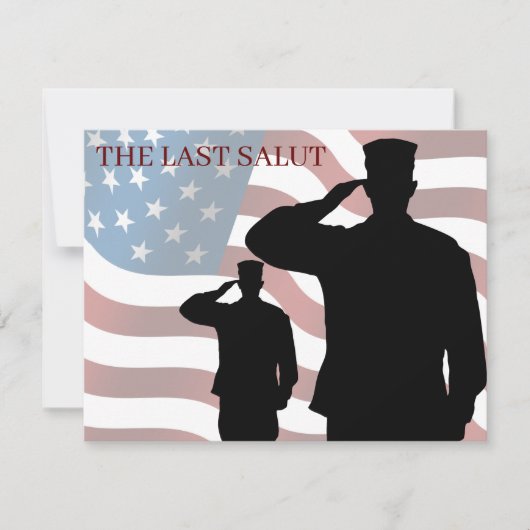 HET LAATSTE SALUT (Voorkant)