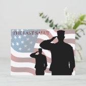 HET LAATSTE SALUT (Staand voorkant)