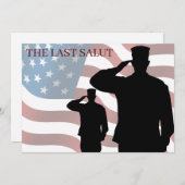 HET LAATSTE SALUT (Voorkant / Achterkant)