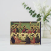 Het laatste Super, van het Passion Altarpart Briefkaart (Staand voorkant)