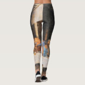 Het laatste superschilderende Leonardo Da Vinci Leggings (Achterkant)