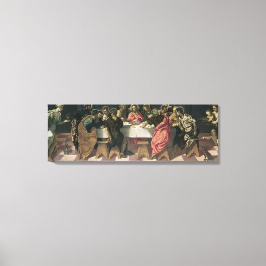 Het laatste Supper 4 Canvas Afdruk (Voorkant)