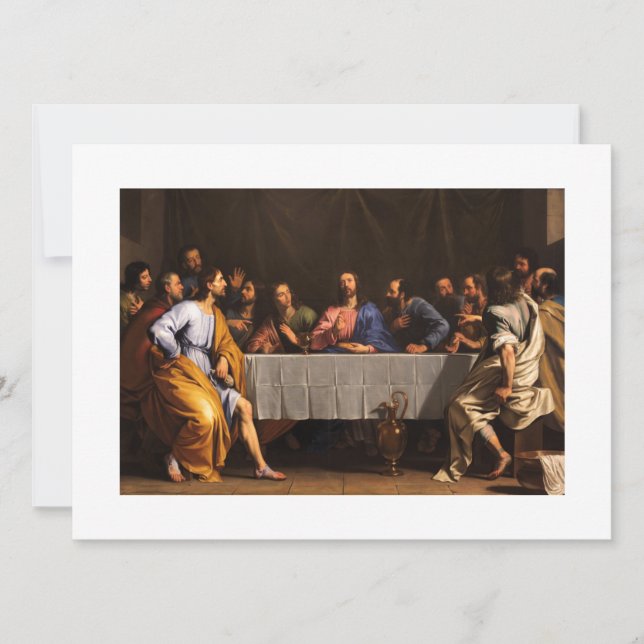 Het laatste Supper met Disciples (Voorkant)