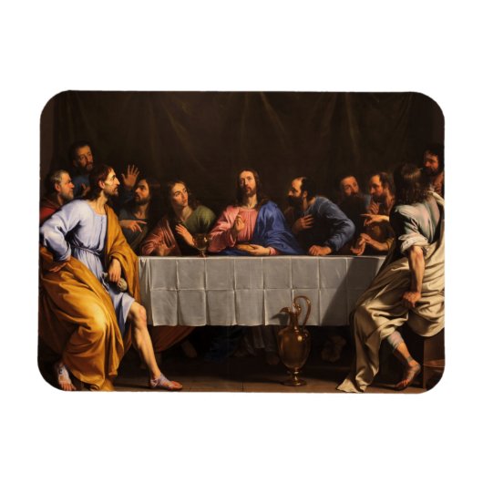 Het laatste Supper met Disciples Magneet (Horizontaal)