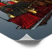 Het laatste treinstation poster (Hoek)