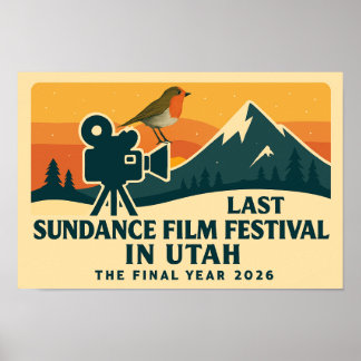 Het Laatste Utah-evenementposter van het Sundance Poster