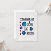 Het laatste Wenskaart Cupcake Kaart (Voorkant / Achterkant in situ)