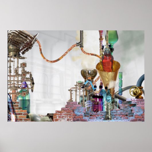 Het laboratorium poster (Voorkant)