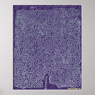 Het labyrint poster