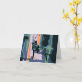 "Het lachen Kaart van de Nota van de Kunst van de (Gele Bloem)