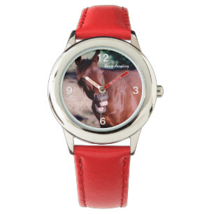 Het Lachen van het Paard van Standardbred Horloge
