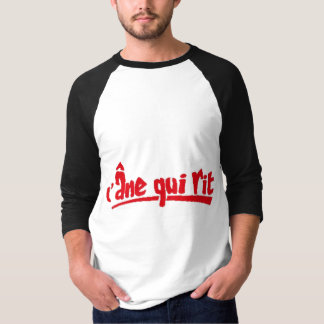 Het Lachende Ezel Frans Tekst Logo T-shirt