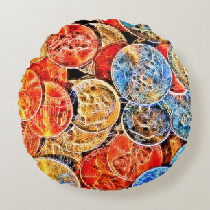 Het laden rond kussen