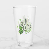 Het Lady Luck Casino Glas (Achterkant)