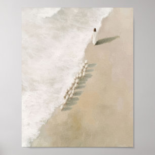 Het Lam Volgt Jezus Christelijke Kunst Poster