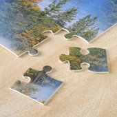 Het land in de herfst... legpuzzel (Zijkant)