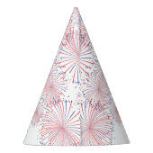 Het land van de drie! 4 juli 3e verjaardag feesthoedjes (Achterkant)