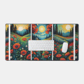 Het land van de drie zonnen bureaumat (Keyboard & Muis)