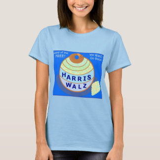 "Het land van de vrije!" Harris-Walz T-shirt 2024