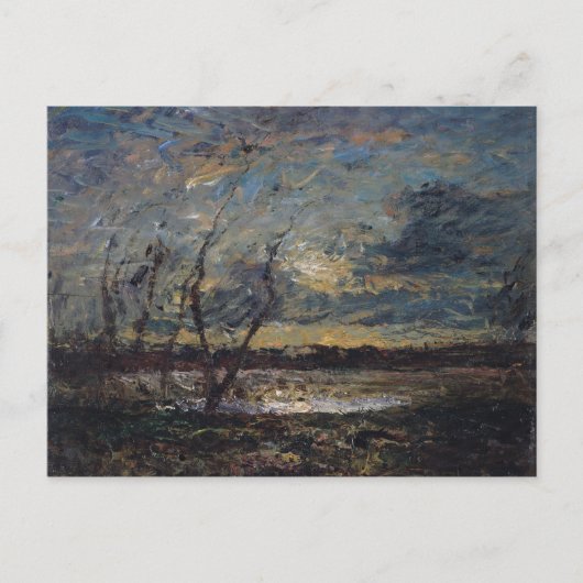 Het landschap aan de rand van Cremieu Briefkaart (Voorkant)