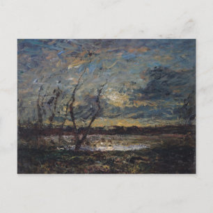 Het landschap aan de rand van Cremieu Briefkaart