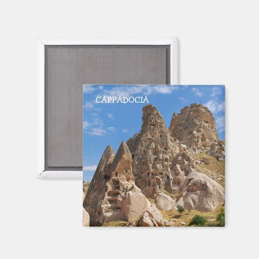 Het landschap Cappadocia Magneet (Voorkant / Achterkant)
