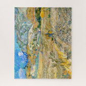 Het landschap Saint Remy Vincent van Gogh 1889 Legpuzzel (Verticaal)