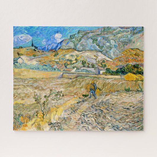 Het landschap Saint Remy Vincent van Gogh 1889 Legpuzzel (Horizontaal)