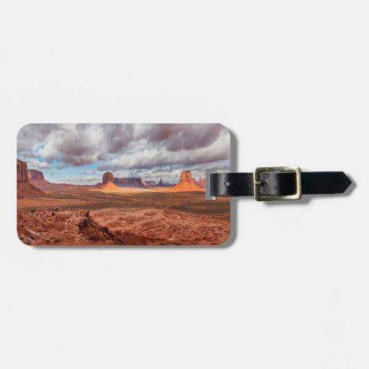 Het landschap van de monument van de vallei, AZ Bagagelabel (Voorkant horizontaal)