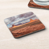 Het landschap van de monument van de vallei, AZ Bier Onderzetter (Linkerzijde)