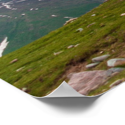 Het landschap van Georgia Sakartvelo Poster (Hoek)