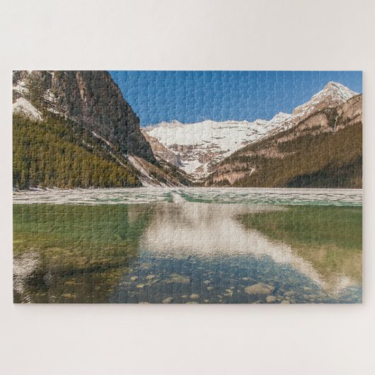 Het landschap van het meer van Louise, Alberta, Ca Legpuzzel (Horizontaal)