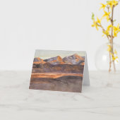 Het landschap van Nevada 2 Kaart (Gele Bloem)