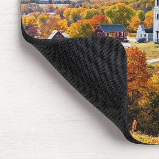 Het landschap van New England in de Herfst Muismat (Hoek)