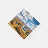 Het landschap van New England in de Herfst Servet (Hoek)