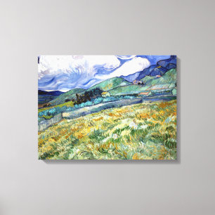 Het Landschap van Vincent van Gogh van Canvas Afdruk