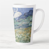 Het landschap Vincent Van Gogh  Kunst Monogrammen Latte Mok (Rechts)