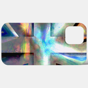 Het landschappelijke knipsel dat in lijst wordt om iPhone 13 pro max hoesje